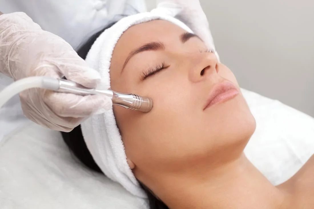 Dermasweep microresurfacing at Roux Collective Salon.